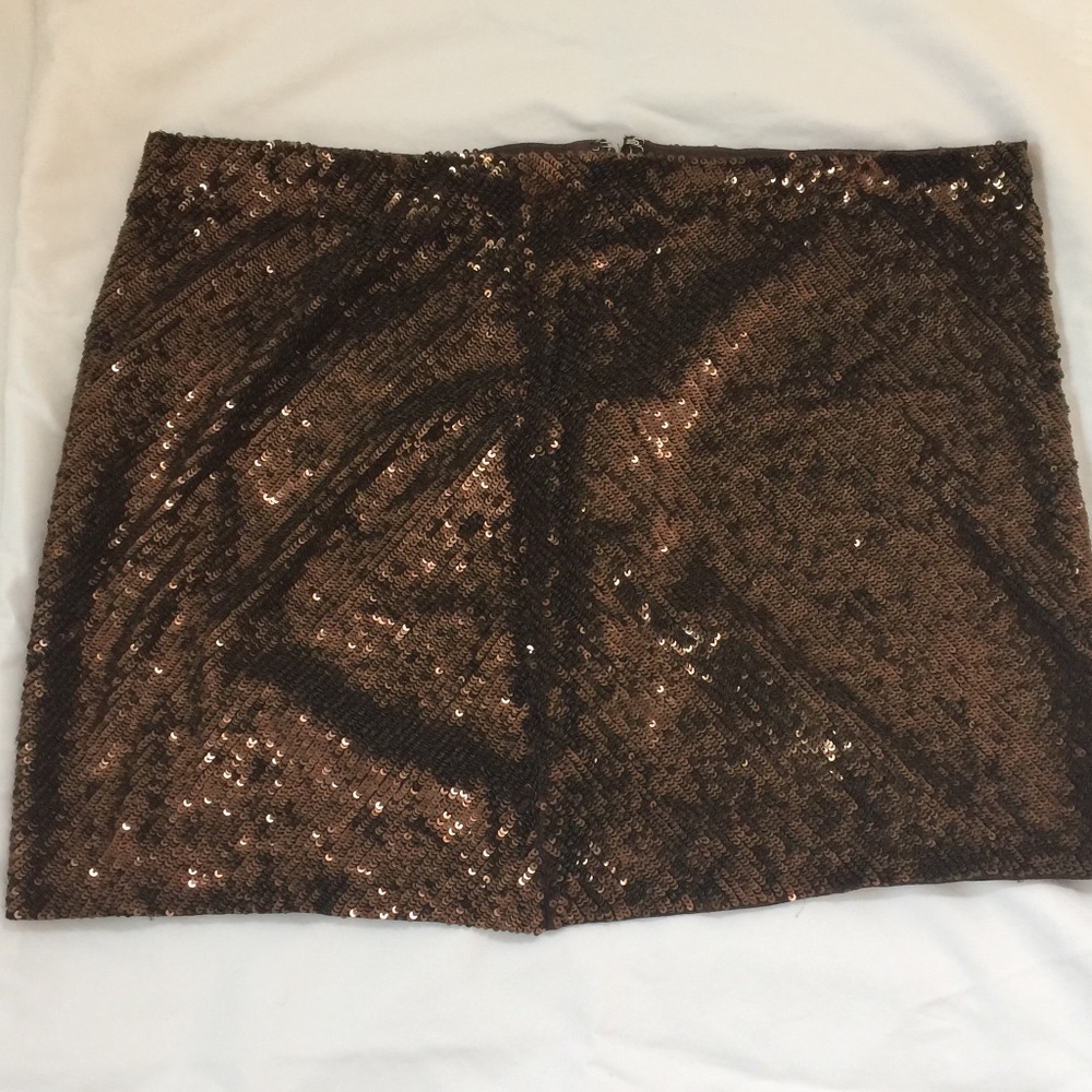 Haute Hippie Sequin mini skirt